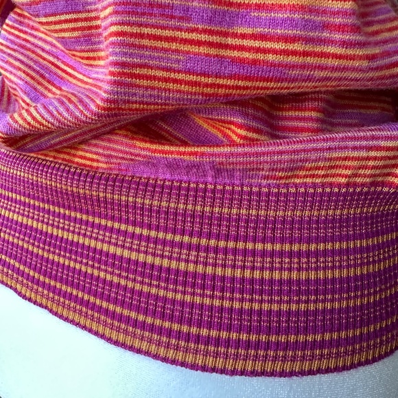 Missoni |  VINTAGE 1980's Turtleneck Sweater size 40  AUTHENTIC Orange Label - Picture 5 of 12